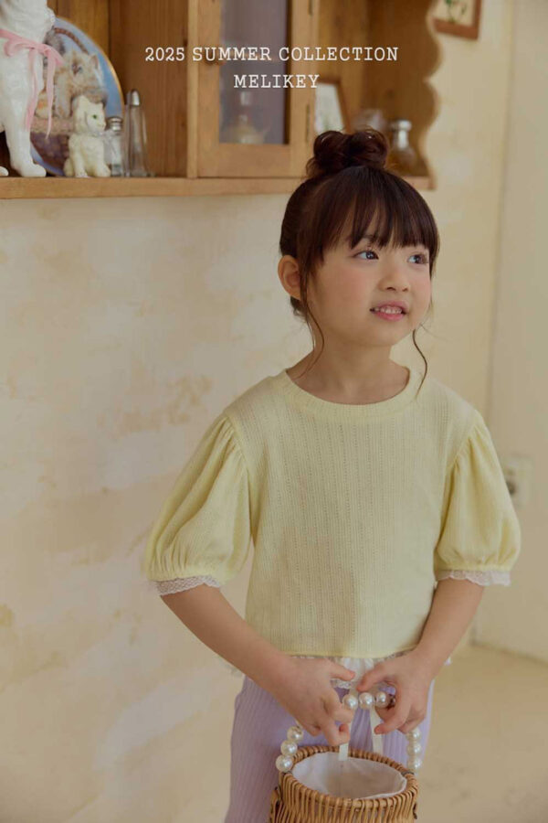 Jolie Summer 🕊️ 棉語泡泡袖上衣