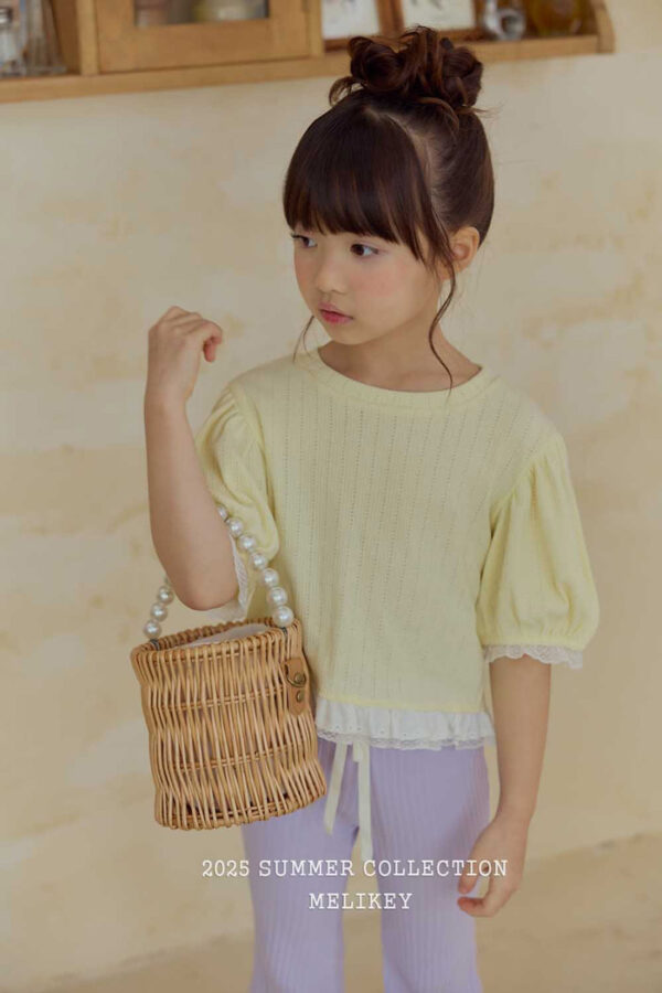 Jolie Summer 🕊️ 棉語泡泡袖上衣