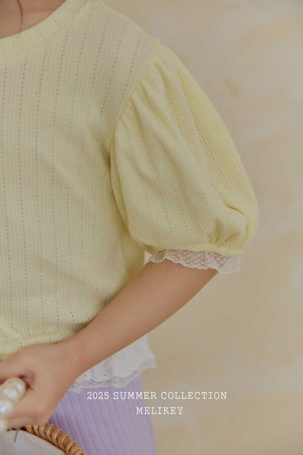 Jolie Summer 🕊️ 棉語泡泡袖上衣