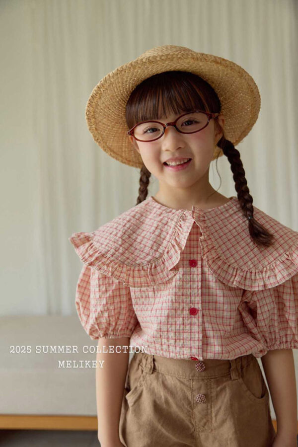 Jolie Summer 🕊️ 晨光格紋上衣