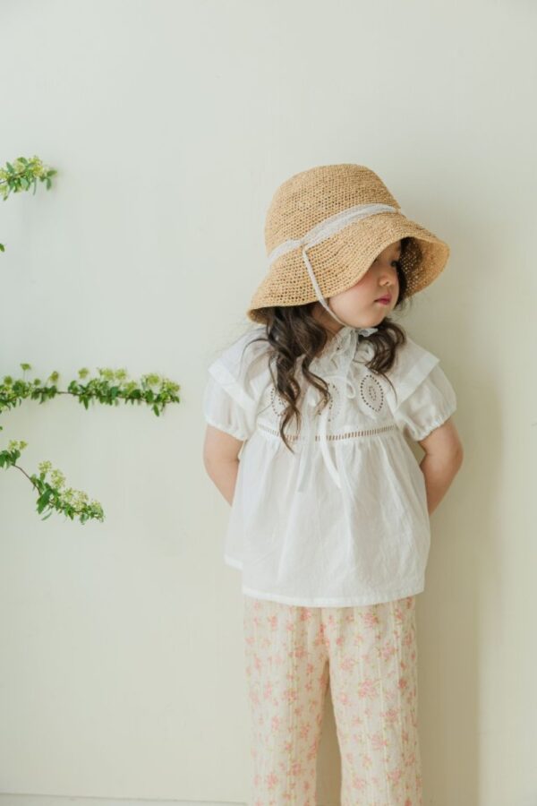 Jolie Summer 🕊️ 茉莉蕾絲泡泡袖上衣