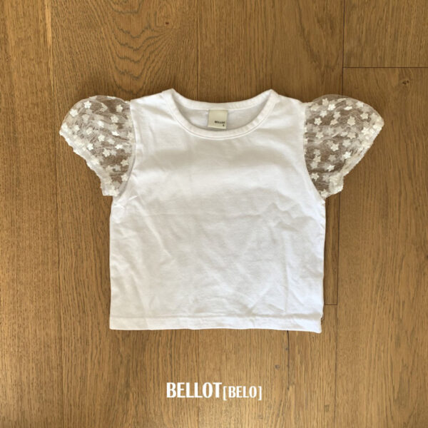 Jolie Summer 🕊️ 法式花朵網紗上衣
