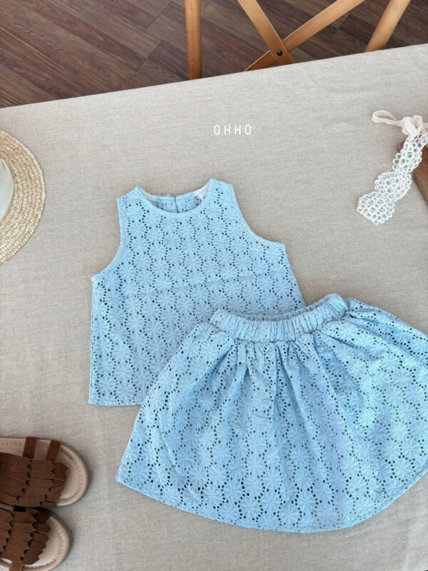 Jolie Summer 🕊️ 夏光鏤花套裝