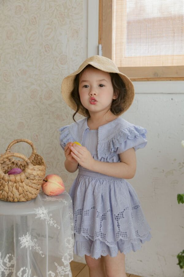 Jolie Summer 🕊️ Luella 雕花翻領洋裝