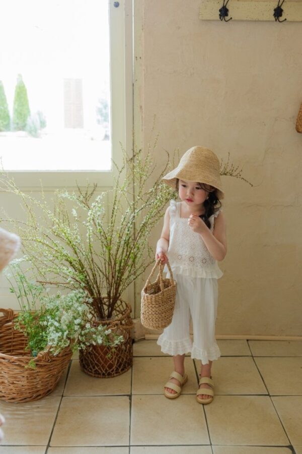Jolie Summer 🕊️ Lauren 荷葉綁帶寬褲