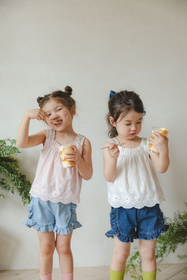 Jolie Summer 🕊️ Bianca荷葉牛仔短褲