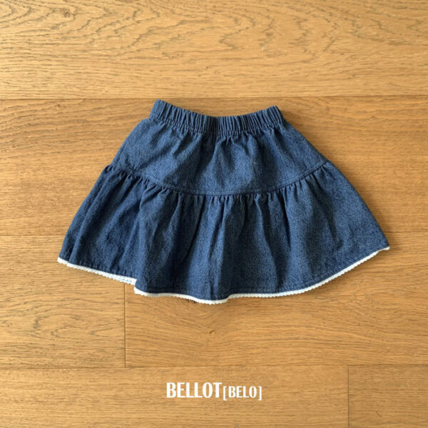 Jolie Summer 🕊️ 蕾絲滾邊牛仔裙
