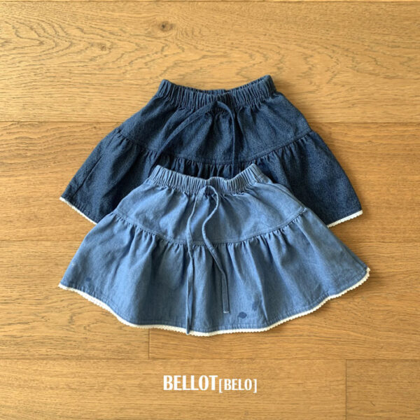 Jolie Summer 🕊️ 蕾絲滾邊牛仔裙