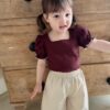 Jolie Summer 🕊️ 小皇冠方領上衣