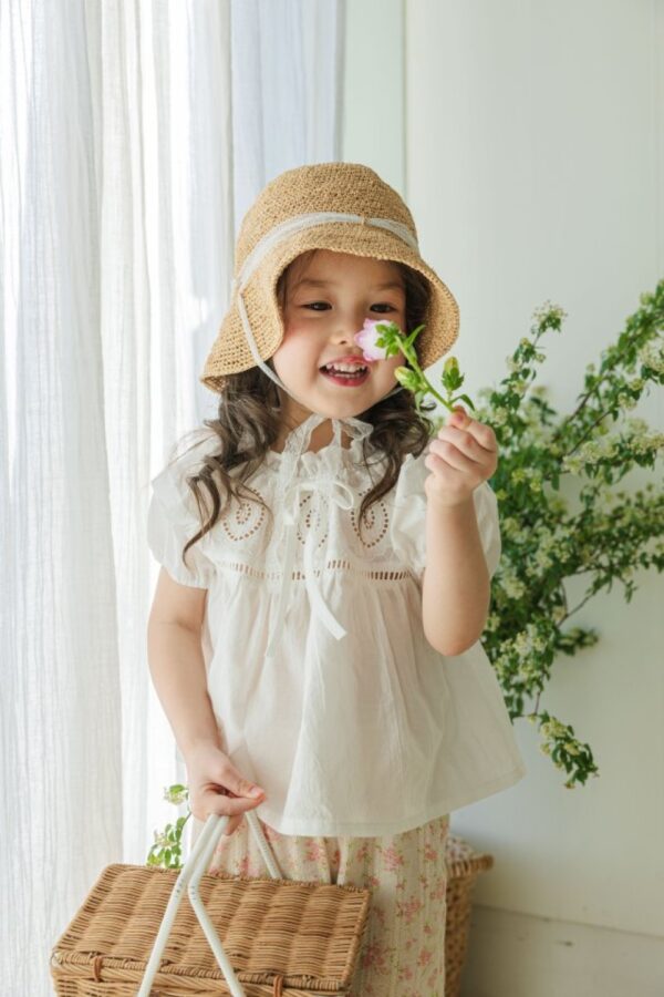 Jolie Summer 🕊️ 茉莉蕾絲泡泡袖上衣