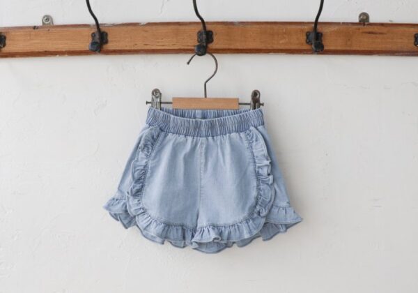 Jolie Summer 🕊️ Bianca荷葉牛仔短褲