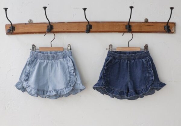 Jolie Summer 🕊️ Bianca荷葉牛仔短褲