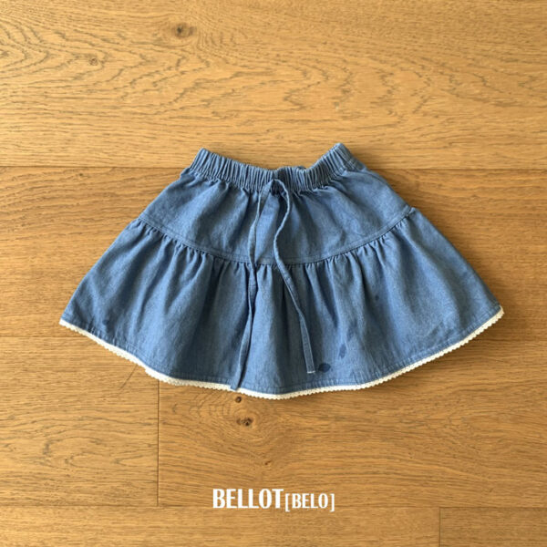 Jolie Summer 🕊️ 蕾絲滾邊牛仔裙
