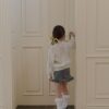 🍂 花園圓領針織上衣