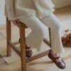 🍂 兔語蕾絲喇叭褲