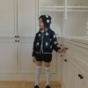 🍂 暖絮毛球針織短褲