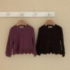 🍂 Albina 暖陽蕾絲針織衫