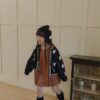 🍂 麂絨荷葉洋裝