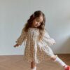 🍂 花漾莓果蕾絲方領洋裝