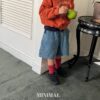 🍂 隱藏口袋牛仔短褲