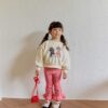 🍂 輕柔格韻喇叭褲