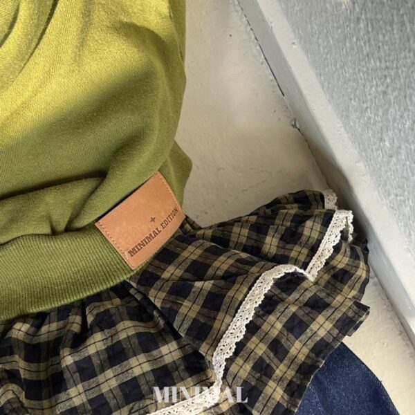 🍂 層次感荷葉襯裙