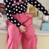 🍂 Barbie波點長袖上衣