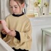 🍂 珊瑚波浪剪裁上衣