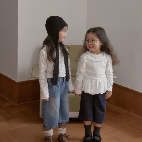 🍂 俏皮A Line牛仔褲