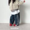 🍂 復古感漸層牛仔褲