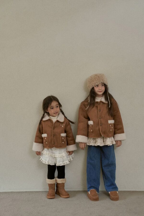 ❄️ 雪花麂皮絨外套