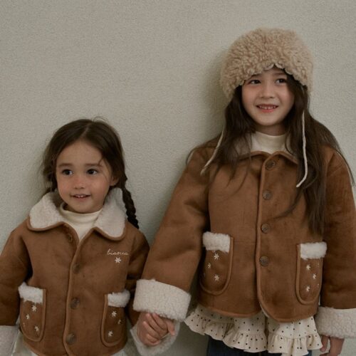 ❄️ 雪花麂皮絨外套