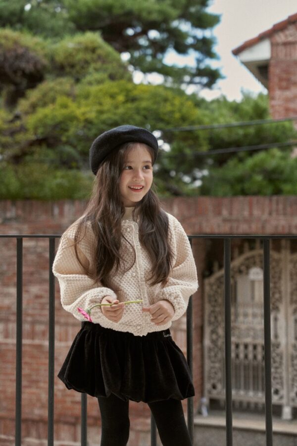 ❄️ 毛呢微光針織外套