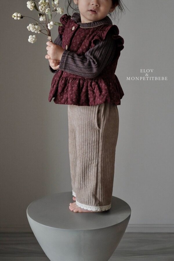 ❄️ 荷葉暖暖背心