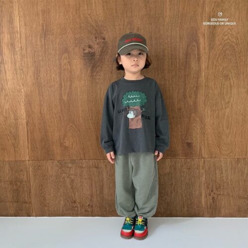 🍂 經典小樹狗狗上衣