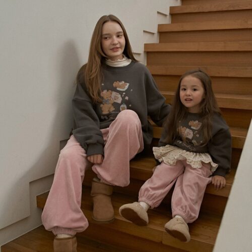 ❄️ 冬日天鵝絨縮口褲