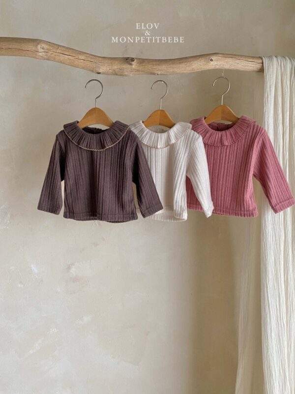 ❄️ Luanne 荷葉邊針織上衣