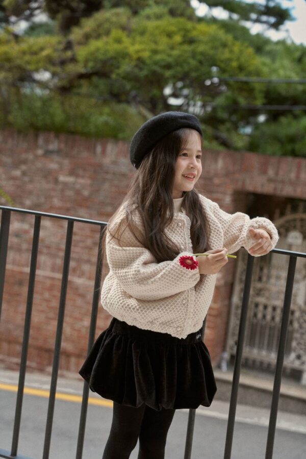 ❄️ 毛呢微光針織外套