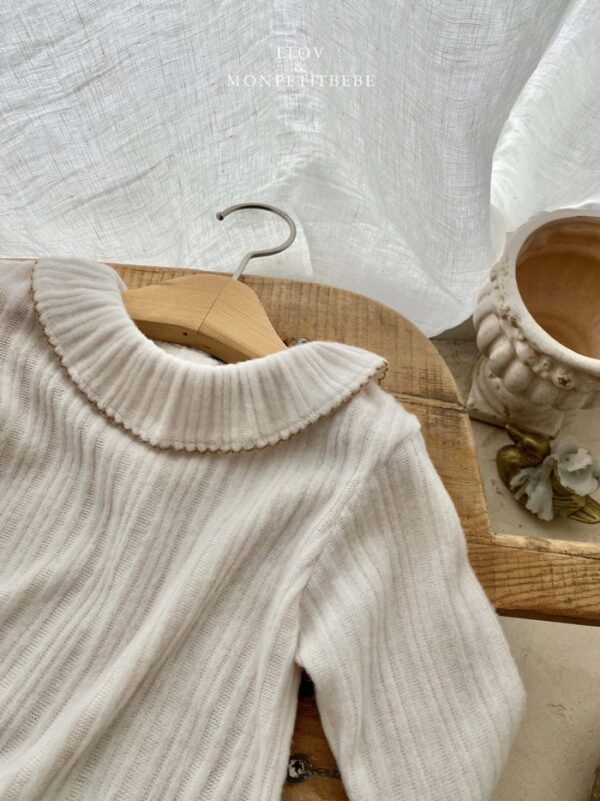 ❄️ Luanne 荷葉邊針織上衣