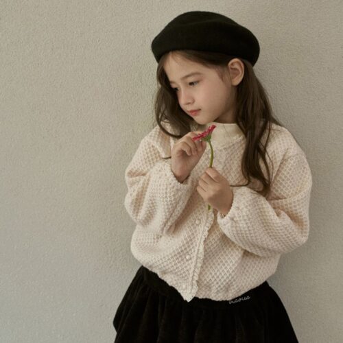 ❄️ 毛呢微光針織外套