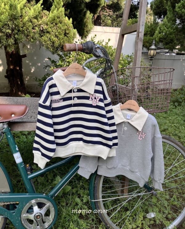 ❄️ 冬風微光領片上衣