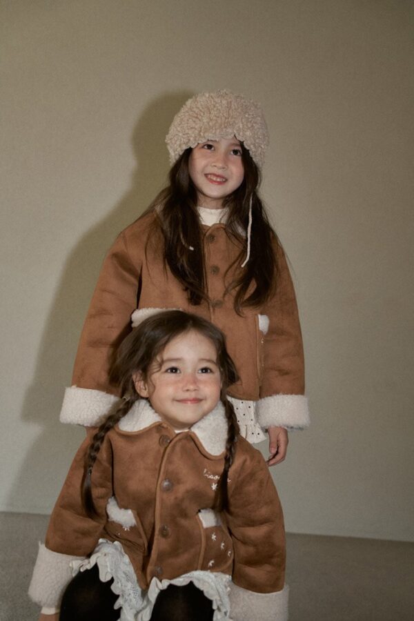 ❄️ 雪花麂皮絨外套