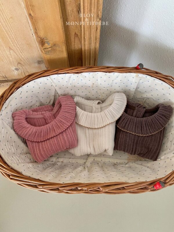 ❄️ Luanne 荷葉邊針織上衣