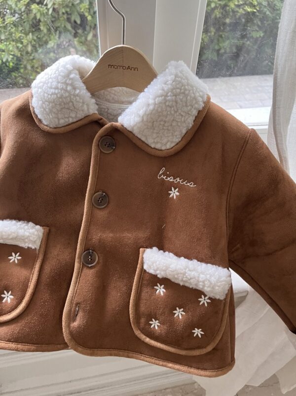 ❄️ 雪花麂皮絨外套