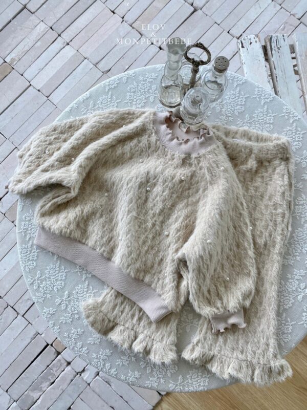 ❄️ 微光珍珠上衣