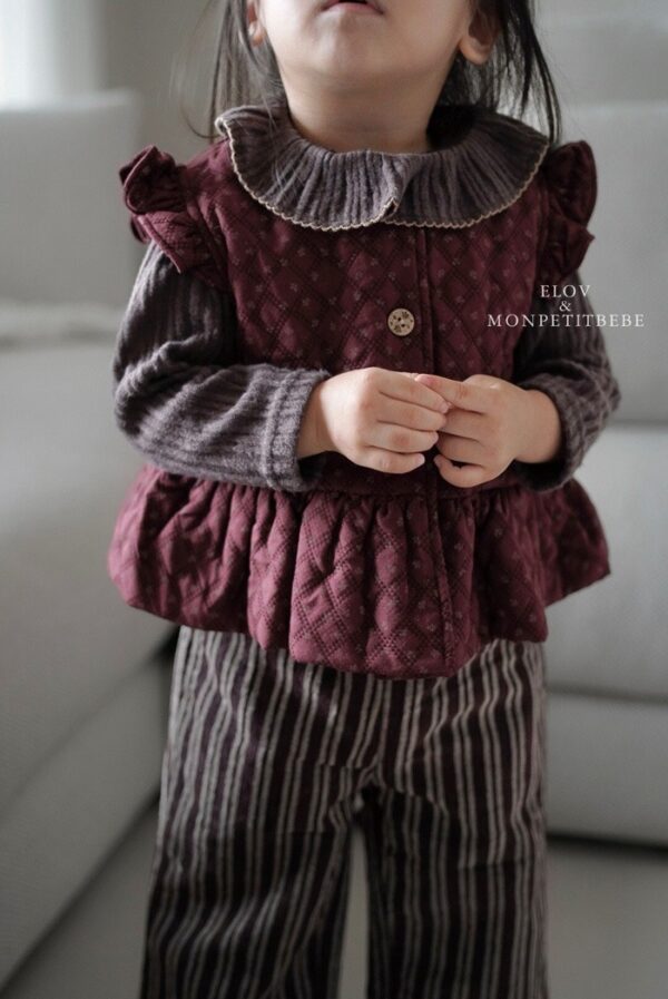 ❄️ 荷葉暖暖背心