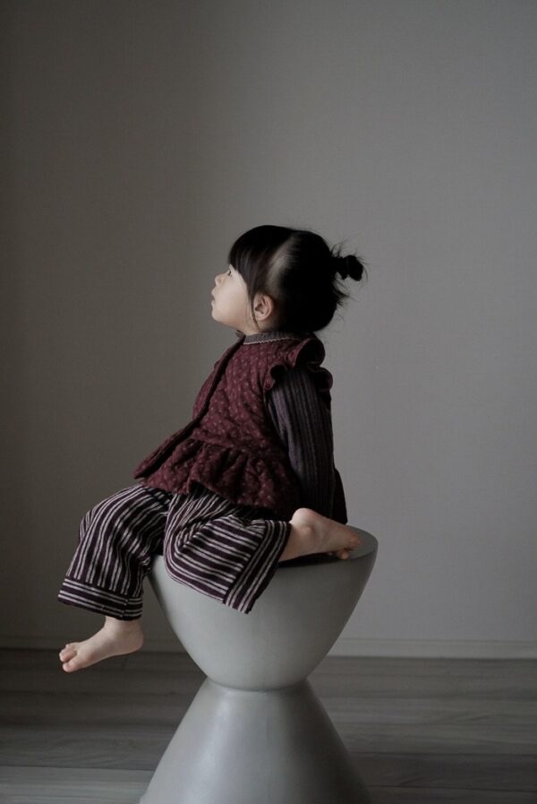 ❄️ 荷葉暖暖背心