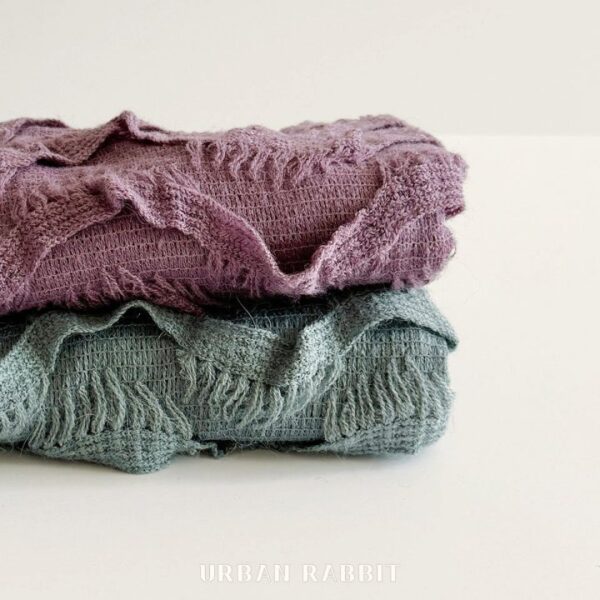 ❄️ 優雅立體波浪紋針織上衣