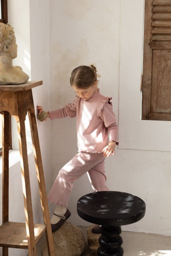 05F53E4B-FCAA-4A6A-B31A-7E802CC1BF13 ❄️ 蕾拉蓬蓬袖 休閒套裝