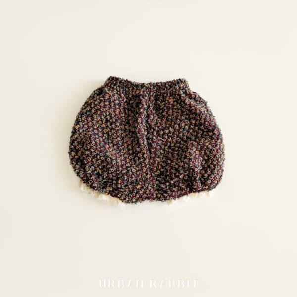 ❄️ 蓬鬆爆米花紋針織寬褲